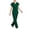 B-Army Green, variant on Scrubs for Women Set Stretch Stand Collared Scrub Top Long Pant Nursing Uniforms Scrubs Sets with Pockets