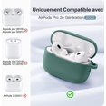 thumbnail image 3 of Funda de Silicona BRILLAR para Auriculares Bluetooth Apple AirPods Pro 2, 3 of 5