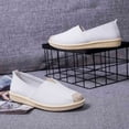 thumbnail image 5 of BONIXOOM White Sneakers for Women Shoes for Women Slip-Ons Running Slip-On Sneakers White 2024 Summer Clearance Size 7, 5 of 6