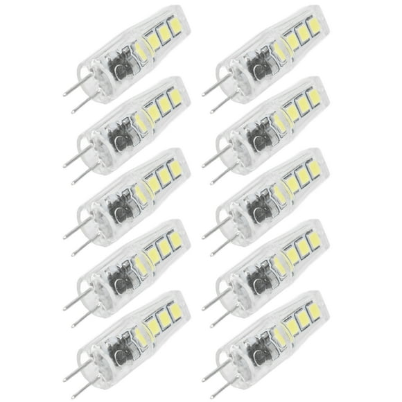 Bombilla de lámpara, 10 piezas G4 8LED, luminaria LED, bombilla diseñada para el futuro