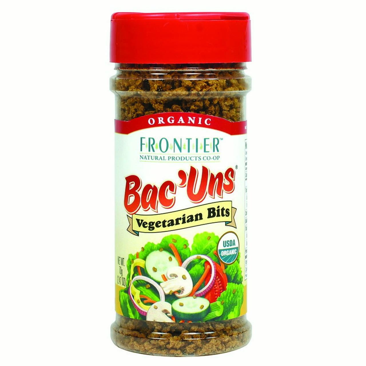 Frontier Organic Vegetarian Bac'uns Bits, 2.47 Oz