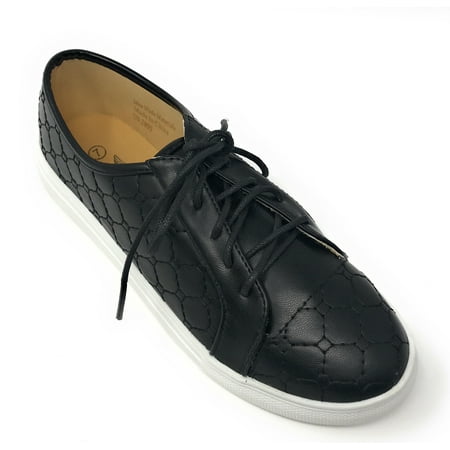 

Forever Young Women s Embroider Lace up Sneakers