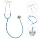 thumbnail image 3 of 1 unidad de estetoscopio virtual para un solo jugador, juguete médico infantil, equipo médico de simulación, juguete de juego para niños (azul), 3 of 8