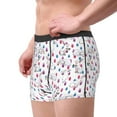thumbnail image 3 of Kdxio Men's Boxer Briefs with Rabbit Eating Print - Comfortable and Breathable Underwear for Everyday Wear, 3 of 7