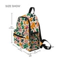 thumbnail image 3 of FORMRS School Backpack with Front Zippered Pocket 12" Student Travel Daypack, Floral Blooms, 3 of 6