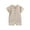 toddler rompers-Beige, variant on KkSLirnhs 3-6 Months Baby Clothing Sets Outfits Set Toddler Baby Girls Boys Short Sleeve Solid Color T-Shirt Jumpsuit Romper Gray