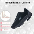 thumbnail image 4 of MAFEKE Women Wide Walking Shoes with Arch Support Plantar Fasciitis Tennis Fashion Sneakers Wide Toe Box Orthotic Casual Shoes Allblack Size 6.5, 4 of 7
