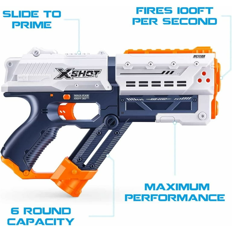 ちー ZURU X-Shot Chaos Meteor Blaster with 12 Round Ammunition for