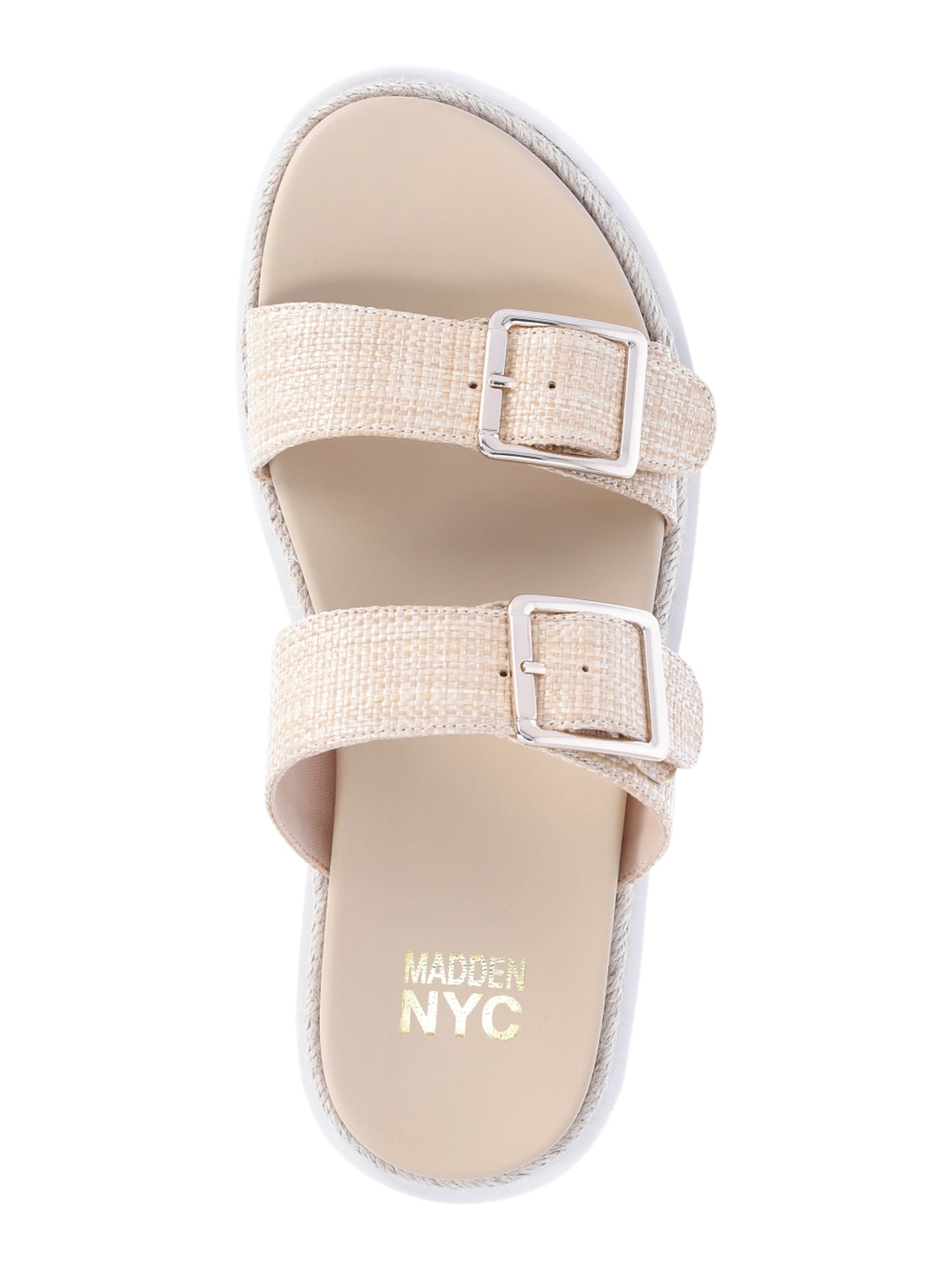 Madden NYC Women’s Flatform Two Strap Sandals