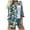 #06 Blue Plaid Shirts Women, variant on ZVAVZ Holiday Deals Saving! Womens Flannel Shirt Lightweight Plaid Button Down Shirts Oversized Long Sleeve Shacket Jacket Tops Boyfriend Shirts for Women Flannel Shirt Women