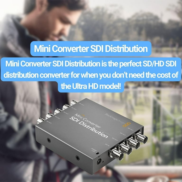 Blackmagic Design Mini Converter SDI Distribution Bundle with 25