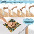 thumbnail image 3 of Yayeee 6 Pack Kitchen Dish Cloths for Washing Dishes Soft Absorbent Microfiber Towels, Flowers and Dog, 3 of 9