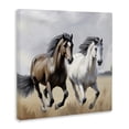 thumbnail image 2 of Stupell Industries Rustic Lodge Wild Run Twin Horses Canvas Art, 17 x 17, by Kim Allen, 2 of 8