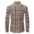 thumbnail image 4 of Dihao Western Shirts for Men With Snap Buttons Regular Fit Plaid Mens Long Sleeve Shirts Casual, 4 of 4