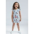 thumbnail image 2 of Disney Mickey & Minnie Mouse Baby Girls' Sleeveless Romper, 7-8, 2 of 5