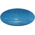 thumbnail image 4 of Bright Sunshine Through Deep Blue Sea Round Rugs -Washable Non-Slip Small Round Area Rug Throw Soft Circle Rugs for Bedroom, Modern Print Indoor Carpet for Entryway Sofa Living Room, 4 of 6