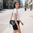 thumbnail image 5 of FORMRS Mini Crossbody Bag for Women Adjustable Shoulder Rope Travel Casual Phone Purse, Astronaut Space, 5 of 7