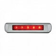 thumbnail image 3 of United Pacific 110203 Chrome Flush Mount 5 Red LED License Plate Light - 3rd Brake Light, 3 of 5
