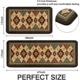 thumbnail image 3 of Western Kitchen Rugs and mats Set of 2, Non-Slip Washable Kitchen mats, Rustic Farmhouse Western Rug for Kitchen Front Sink, Laundry Room, Flooring, Home, Dining Room, 17x30+17x47 inch, 3 of 6