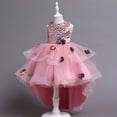 thumbnail image 4 of Robes de Princesse de Filles Robes de Vacances Enfants Robe Fille à Manches Longues Robe Robe Longue Cadeau pour Halloween Noël, 4 of 5