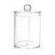 thumbnail image 1 of Portaalmohadillas De Algodón Tarro Transparente De Algodón Para Guardar Maquillaje Organizador Para El Baño Y El Tocador, 1 of 3