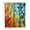 White-334, variant on Geometric Artistic Shower Curtain, Waterproof Bathroom Curtain with Plastic Hooks, Machine Washable Abstract Rainbow Tie Dye Graffiti Design, Modern Colorful Decor