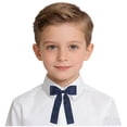 thumbnail image 1 of Odeerbi Niños Niñas Pre-Atado Corbata Elástica Corbata Cuello Bowknot Accesorio de Uniforme Escolar, 1 of 6