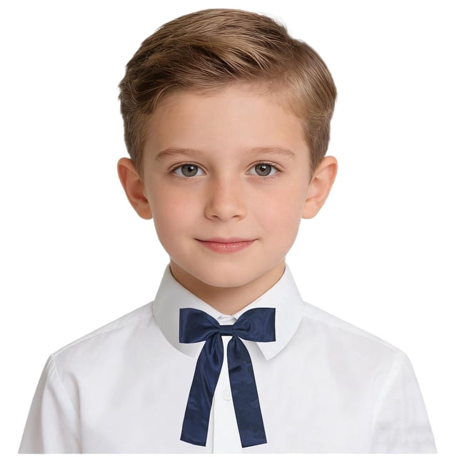 Odeerbi Niños Niñas Pre-Atado Corbata Elástica Corbata Cuello Bowknot Accesorio de Uniforme Escolar