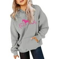 thumbnail image 3 of Tiijoy Hoodie for Teen Girls Horse Graphic Hooded Sweatshirt with Pocket, Sizes 13-14, 3 of 3