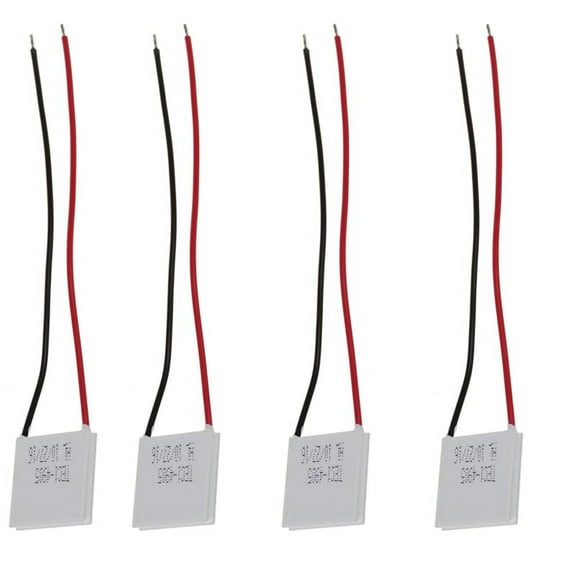 4X DC 5V 19.4W Thermoelectric Cooler Peltier Cooler Cooling,4 x Thermoelectric Cooler,white