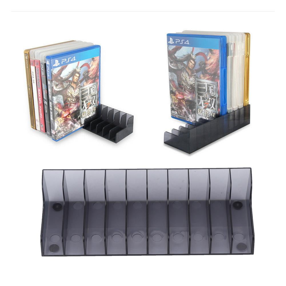 LYUMO Game Card Box for PS4,2 PCS Large Capacity Game Card Box Game CD Storage Stand Holder ...