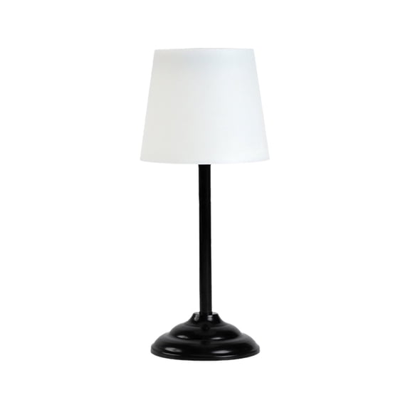 Solar Table Lamp Outdoor Table Lamp Rechargeable Table Lamp Wireless Table Lamps For Desk Patio Garden Yard Ip65 Waterproof White Plastic 12.2X5.12X5.12 Inches
