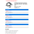 thumbnail image 2 of ABS Wheel Speed Sensor Connector - Compatible with 2005 - 2009 Cadillac STS 2006 2007 2008, 2 of 2