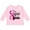 AD-Pink, variant on Inktastic Breast Cancer Awareness I Support My Auntie with Pink Ribbon Boys or Girls Long Sleeve Toddler T-Shirt