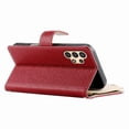 thumbnail image 3 of Funda cartera GANGXUN para Samsung Galaxy A13 4G/5G , cuero PU con tarjetero, cremallera, correa de mano, soporte y protección 1061°, 3 of 6