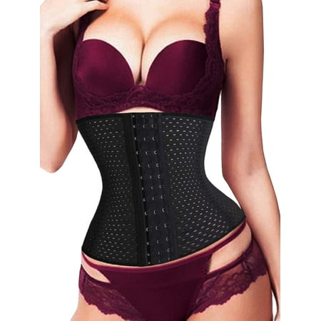 SAYFUT Women Breathable Cincher Underbust Corset Body Shaper Ultra Firm Control Shapewear Tummy Slimmer Waist Trainer Nipper Girdle