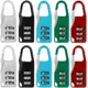 thumbnail image 1 of Candado para equipaje, candado para equipaje de aleación de zinc de 10 piezas, candado de combinación, candado de combinación numérica para gabinetes, casilleros, mochilas, maletas de viaje, papelerí TUNC Sencillez, 1 of 5