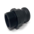 thumbnail image 5 of Gloxco Polypropylene Type F Cam and Groove Fitting, 1-1/2" Male Camlock Adapter x 1-1/2" Male NPT (CAM-15-F-PP), 5 of 6