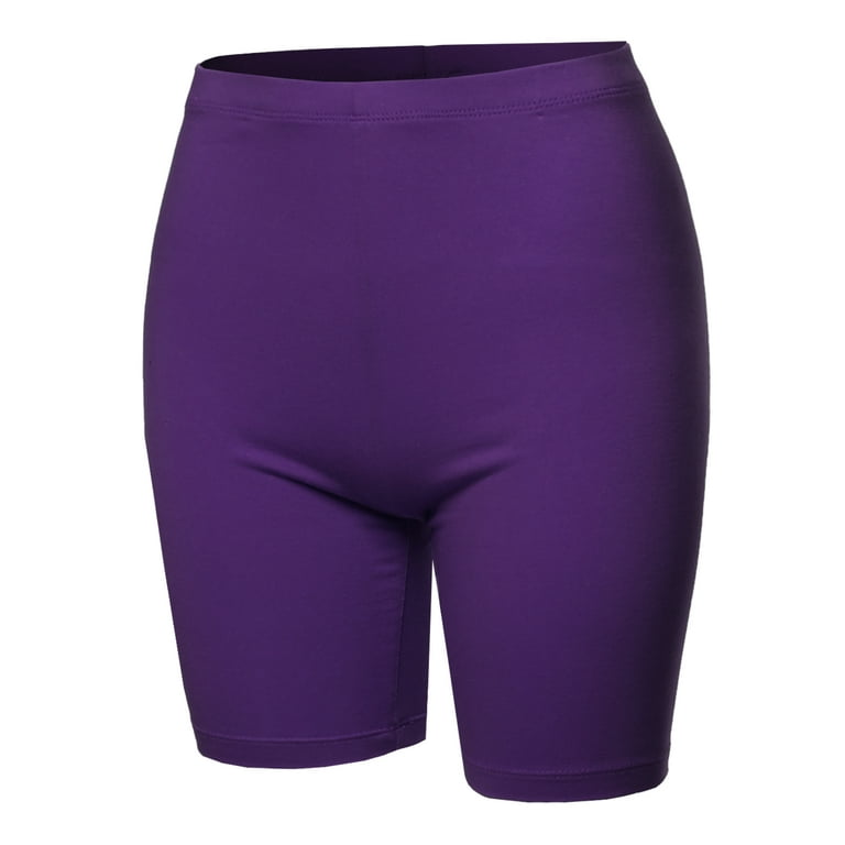 Dark Purple Bermuda Shorts