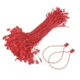 thumbnail image 1 of Uxcell 1000pcs Polyester Hang Tag String (6.7") - Plastic Snap Lock Pin Loop Red, 1 of 6