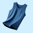 thumbnail image 5 of YHAJDS Boys Plus Size 2 Piece Set Sleeveless Crewneck Tank Top with Shorts Loose Fit Summer Wear, 5 of 5