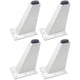 thumbnail image 1 of Patas para muebles Whataatahia de 8 cm, juego de 4 patas para muebles de aluminio y metal inclinadas de color negro para armarios, armarios, sofás, mesas y tocadores, 1 of 4