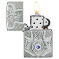 thumbnail image 5 of Zippo Armor Medieval High Polish Chrome Pocket Lighter, 5 of 6