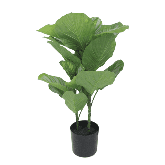 Artificial Potted Fiddle Leaf 23in