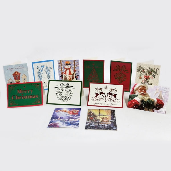 Deluxe Christmas Cards Set of 24