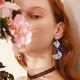 thumbnail image 3 of Boucles d'Oreilles Pendantes Élégantes à la Mode pour Filles Note Musicale Boucles d'Oreilles, 3 of 8