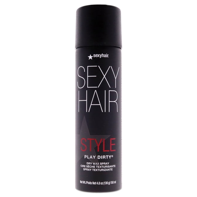 Style Sexy Hair Play Dirty Dry Wax Spray de Sexy Hair para unisex - 4.8 oz Spray Sexy Hair Sexy Hair