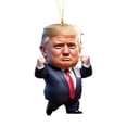 thumbnail image 3 of Adorno Navideño Donald Trump Acrílico para Del Coche (A), 3 of 4