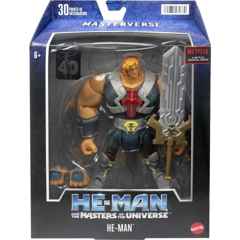 Masters of the Universe Masterverse He-Man Action Figure, 7-inch