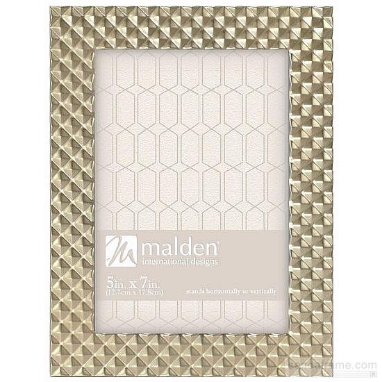 DIAMOND TEXTURE ROSE GOLD 5x7 frame by Malden